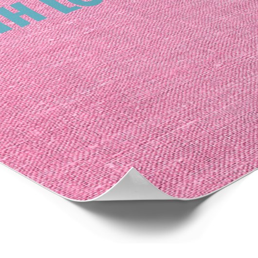 Mit Liebe Poster . (Ecke)