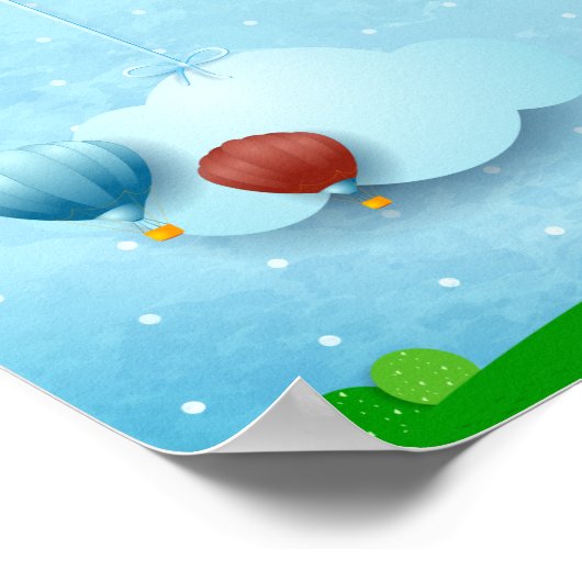 Mit Liebe Poster (Ecke)