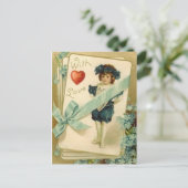 Mit Liebe Postkarte (Stehend Vorderseite)