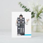 "Mit Liebe" Postkarte (Stehend Vorderseite)