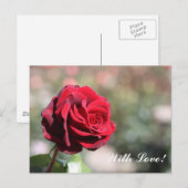 Mit Liebe Postkarte (Vorne/Hinten)