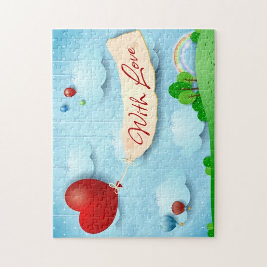 Mit Liebe Puzzle (Vertikal)