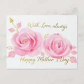 Mit Liebe Roses Mütter Day Mama Postkarte (Vorderseite)