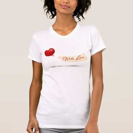 Mit Liebe T-Shirt (Vorderseite)