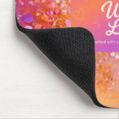 Mit Liebe Tank Ober Mousepad (Ecke)