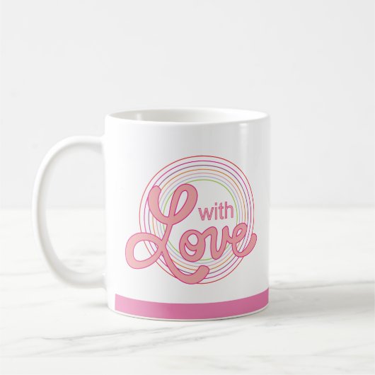 Mit Liebe Tasse Printing Design (Links)
