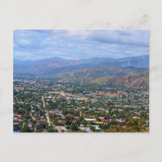 Mit Liebe Timor-Leste Postkarte (Vorderseite)