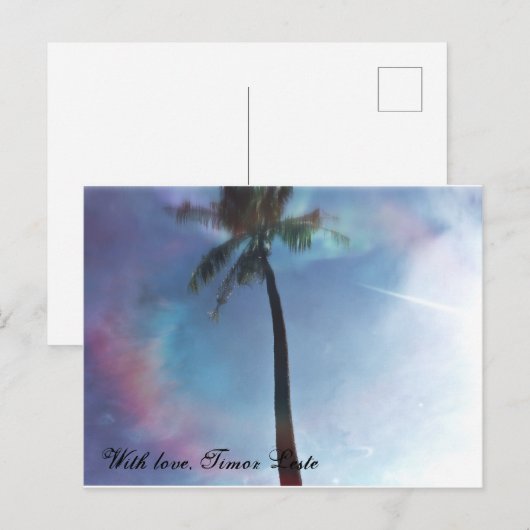 Mit Liebe Timor-Leste Postkarte (Vorne/Hinten)