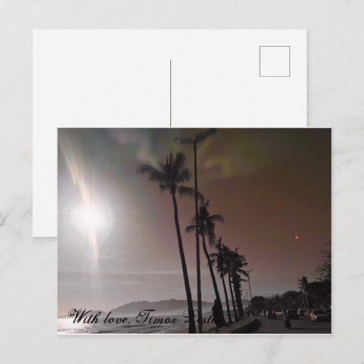 Mit Liebe Timor-Leste Postkarte (Vorne/Hinten)