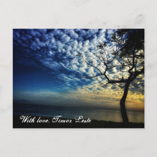 Mit Liebe Timor-Leste Postkarte