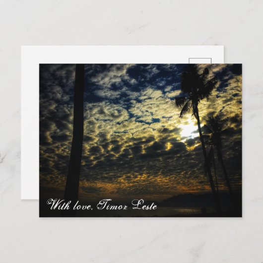 Mit Liebe Timor-Leste Postkarte (Vorne/Hinten)