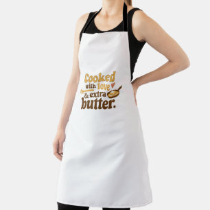 Mit Liebe und Butter Schürze gekocht