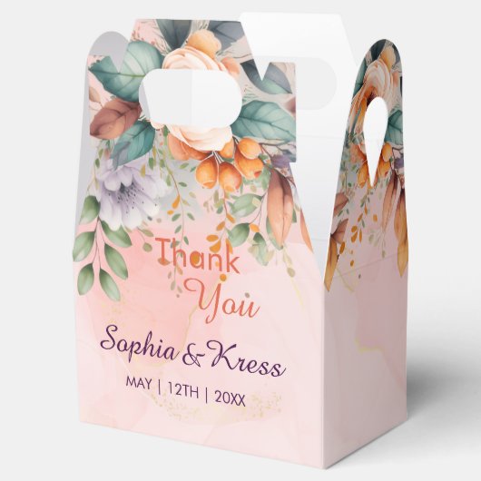 Mit Liebe und Dank Geschenkschachtel (Geöffnet)