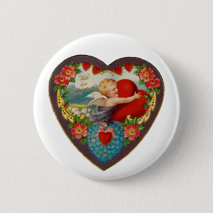 Mit Liebe und Esteem Button