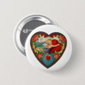 Mit Liebe und Esteem Button (Vorne & Hinten)