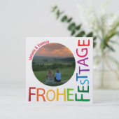 mit Liebe- und Regenbogenherzen (Stehend Vorderseite)