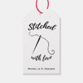 Mit Liebe verbunden / Handgepflegtes Handwerk Geschenkanhänger (Vorderseite)