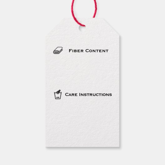 Mit Liebe verbunden / Handgepflegtes Handwerk Geschenkanhänger (Rückseite)