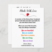 Mit Liebe versehen (Vorne/Hinten)