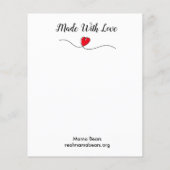 Mit Liebe versehen (Rückseite)