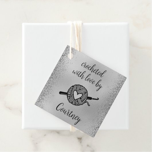 mit Liebe versehen Geschenkanhänger (Beispiel)