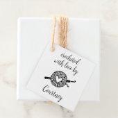 mit Liebe versehen Geschenkanhänger (Beispiel)