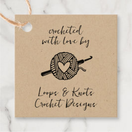 mit Liebe versehen Geschenkanhänger