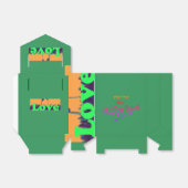 Mit Liebe versiegelt, bist du mein glücklicher Ort Geschenkschachtel (Ungefaltet)