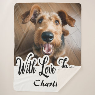 Mit Liebe von Airedale Terrier Name Sherpadecke
