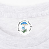 Mit Liebe von Blue Mushroom hergestellt Etiketten (Befestigt)