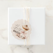 "Mit Liebe von der Braut" Espresso Martini Geschen Geschenkanhänger (Beispiel)