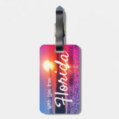 "Mit Liebe von" Gepäckmarke Gepäckanhänger (Rückseite vertikal)
