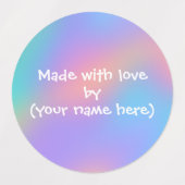 Mit Liebe von Personalisiert Etiketten (Design 2)