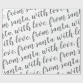 mit Liebe von Sankt Geschenkpapier (Flach)