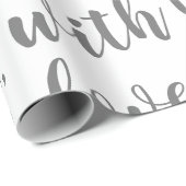 mit Liebe von Sankt Geschenkpapier (Rolleneckpunkt)