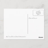 Mit Liebe von Texas Postcard - Floral Symmetrie Postkarte (Rückseite)