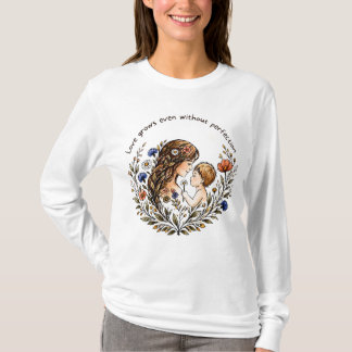 Mit Liebe wachsen - Mama & Baby T-Shirt