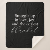 Mit Liebe wackeln | Erstellen Sie Ihren eigenen Sh Sherpadecke (Vorderseite)