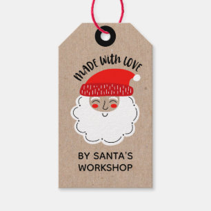 Mit Liebe Weihnachtsgeschenk-Tag Geschenkanhänger