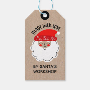 Mit Liebe Weihnachtsgeschenk-Tag Geschenkanhänger