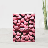 Mit Liebe... Weihnachtskarte Feiertagskarte (Vorderseite)