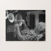Mit Liebe Weitergegeben – Benutzerdefiniertes Fami Puzzle (Horizontal)