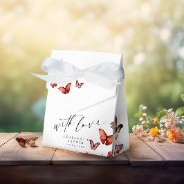 Mit Liebe Whimsisblutrot Vielen Dank Geschenkschachtel