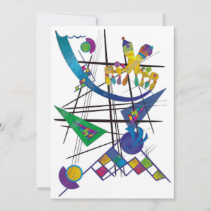 Mit Liebe zu Kandinsky Dankeskarte