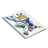 Mit Liebe zu Kandinsky Notizblock (Rechte Seite)