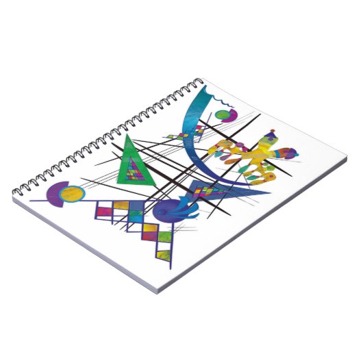 Mit Liebe zu Kandinsky Notizblock (Linke Seite)