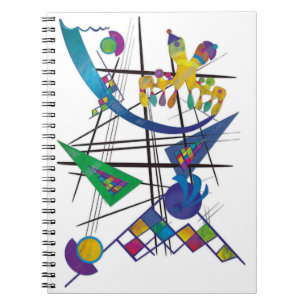 Mit Liebe zu Kandinsky Notizblock