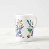 Mit Liebe zu Kandinsky Porzellantasse (Vorderseite Rechts)