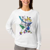 Mit Liebe zu Kandinsky T-Shirt (Vorderseite)