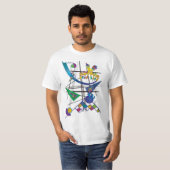 Mit Liebe zu Kandinsky T-Shirt (Vorne ganz)
